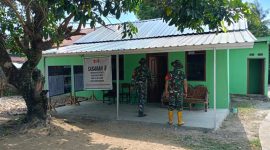 RTLH Bapak Karyo Rampung, Satgas TMMD ke-129 Pastikan Rumah Siap Dihuni