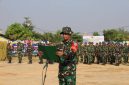 Penutupan TMMD ke-129 Kodim Palembang, Dansatgas Bacakan Laporan hingga Teken Naskah bersama Pemkot