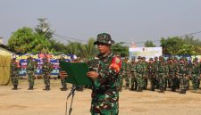 Penutupan TMMD ke-129 Kodim Palembang, Dansatgas Bacakan Laporan hingga Teken Naskah bersama Pemkot