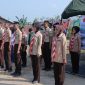 Penutupan TNI Manunggal Membangun Desa [TMMD] ke-129 Kodim 0418 Palembang yang digelar di Lapangan Sepak Bola Kelurahan Talang Jambi, Kota Palembang, Kamis 13 Agustus  2026, turut dihadiri anak-anak Pramuka yang berada di wilayah Kelurahan Talang Jambe.