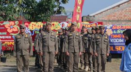Dalam susunan upacara penutupan tersebut, terlihat sejumlah personel Satuan Polisi Pamong Praja [Satpol+PP] dan DLLAJ Kota Palembang turut ambil bagian. Keterlibatan kedua unsur tersebut menjadi wujud nyata sinergi lintas sektor dalam mendukung pelaksanaan program TMMD ke-129.