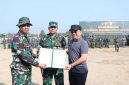 Kepala Staf Kodam [Kasdam] II Sriwijaya, Brigjen TNI Iwan Ma'ruf Zainudin SE MM, secara resmi menutup kegiatan TNI Manunggal Membangun Desa [TMMD] ke-129 Kodim 0418 Palembang, yang dipusatkan di Lapangan Sepak Bola Kelurahan Talang Jambi, Kota Palembang, Kamis 13 Agustus 2026.