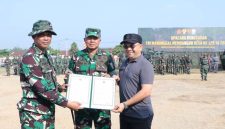Kepala Staf Kodam [Kasdam] II Sriwijaya, Brigjen TNI Iwan Ma'ruf Zainudin SE MM, secara resmi menutup kegiatan TNI Manunggal Membangun Desa [TMMD] ke-129 Kodim 0418 Palembang, yang dipusatkan di Lapangan Sepak Bola Kelurahan Talang Jambi, Kota Palembang, Kamis 13 Agustus 2026.