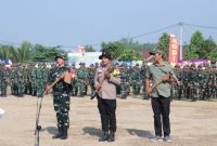 Penyerahan Alat Satgas Tandai Berakhirnya TMMD ke-129 Kodim 0418 di Kelurahan Talang Jambe