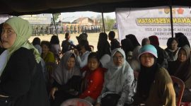 Masyarakat Antusias Manfaatkan Posko Kesehatan Gratis Usai Penutupan TMMD ke-129 Kodim 048/18 Palembang