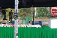 UMKM Binaan Koramil Jajaran Kodim 0418/Palembang Ramaikan Stand Penutupan TMMD ke-129