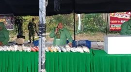 UMKM Binaan Koramil Jajaran Kodim 0418/Palembang Ramaikan Stand Penutupan TMMD ke-129