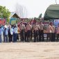 Drumband SMA Negeri 21 Palembang Turut Sukseskan Penutupan TMMD ke-129 Kodim 0418