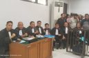 Tim Kuasa Hukum terdakwa Junaidi ST alias Ajun, Dr M Jasmadi Pasmeindra SHI MH.