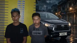 1 Kilo Sabu di Bawah Kursi, Perjalanan Innova Mewah Kandas di Palembang