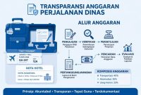 Ilustrasi Transparansi Perjalanan Dinas atau Perjadin.