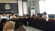 Anggota Komisi III DPRD Kota Palembang, Andreas Okdi Priantoro, dalam Rapat Dengar Pendapat [RDP] bersama Dinas Perhubungan, Inspektorat, DPMPTSP, Bagian Hukum, dan manajemen Green SM, Selasa 15 September 2026.