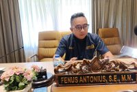 Sekretaris Komisi II DPRD Sumsel Fenus Antonius.
