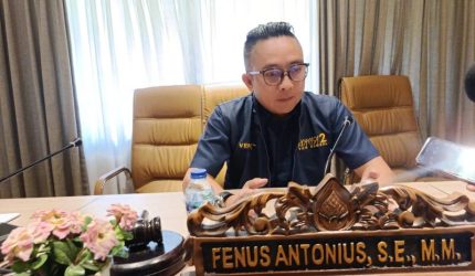 Sekretaris Komisi II DPRD Sumsel Fenus Antonius.