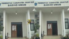 Kantor Bagian Umum Setda Kabupaten Ogan Ilir, Sumatera Selatan.