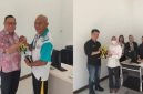 Hari Pelanggan Nasional 2026, Komisaris PT Tirta Sriwijaya Maju [TSM], Rebo Iskandar membagikan makanan bergizi bagi para pelanggan.