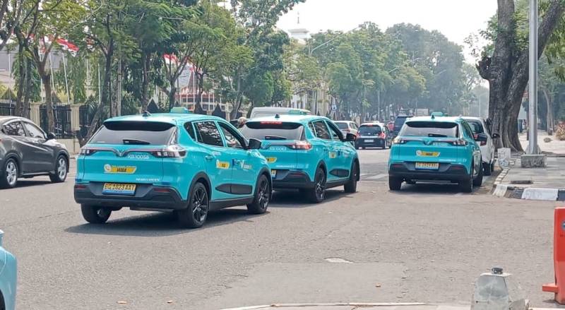 Mobil Listrik asal Vietnam bakal mengaspal di Palembang. [Gambar Ist]