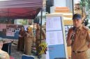 Wali Kota Palembang Ratu Dewa dan Kadinkes Palembang dr Fenty Aprina memaparkan kondisi titik Karhutla dan ISPA