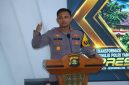 Kapolres OKU Timur AKBP Dr Lalu Hedwin Hanggara SIK SH MH MSi mematangkan persiapan Operasi Sikat I Musi 2026 dengan gelaran Latihan Pra Operasi [Latpra] di Aula Setya 38 Mapolres OKU Timur, Rabu 23 September 2026.