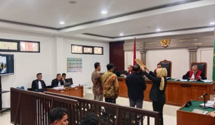 Sidang lanjutan yang digelar di Pengadilan Negeri [[PN] Kelas IA Khusus Palembang, Kamis 24 September 2026, Jaksa Penuntut Umum [JPU] Kejati Sumsel menghadirkan tiga saksi dari internal SMBR.