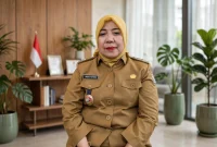 Kepala Bapenda Kota Palembang Dr Hj Jamiah Haryanti SH MH [Foto Abror Vandozer - WI]