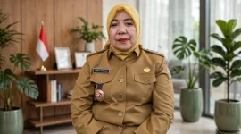 Kepala Bapenda Kota Palembang Dr Hj Jamiah Haryanti SH MH [Foto Abror Vandozer - WI]