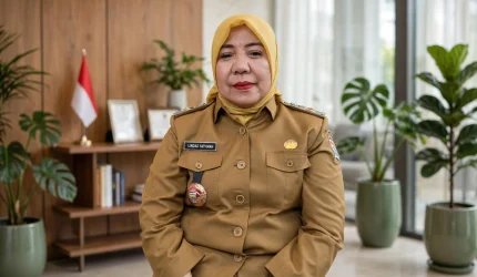 Kepala Bapenda Kota Palembang Dr Hj Jamiah Haryanti SH MH [Foto Abror Vandozer - WI]