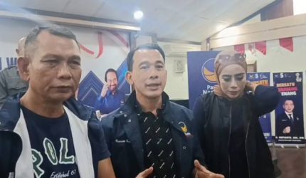 Sekretaris Wilayah DPW Partai NasDem Sumsel H Nopianto NasDem Sumsel