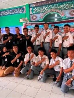 KPU Banyuasin Go to School, Edukasi Pemilih Pemula Kritis Jaring Informasi