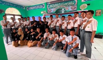 Komisi Pemilihan Umum [KPU] Kabupaten Banyuasin melalui program _Go to School_ di MAN Pangkalan Balai, Kecamatan Banyuasin III, Rabu 7 Oktober 2026.