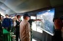 Menteri Koordinator Bidang Politik dan Keamanan [Menko Polkam] RI, Jenderal TNI [Purn] Prof Dr Dudung Abdurachman didampingi Wali Kota Ratu Dewa turun langsung meninjau posko dan lokasi karhutla di Kecamatan Sematang Borang, Kamis 15 Oktober 2026.