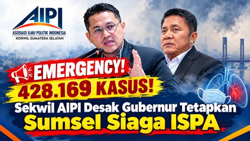 Pengamat politik Sumatera Selatan sekaligus Sekretaris Wilayah Asosiasi Ilmu Politik Indonesia [AIPI] Sumsel, Ahmad Haekal Al-Haffafah.