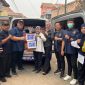 Badan Rescue DPW Partai NasDem Sumatera Selatan turun langsung meninjau lokasi sekaligus menyalurkan bantuan kepada para korban kebakaran Lorong Sabar, Kelurahan 8 Ulu, Kecamatan Jakabaring, Palembang.