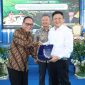 Bupati Lanosin dalam Workshop Evaluasi Pengelolaan Keuangan dan Pembangunan Desa Tahun 2026 di Balai Rakyat Setda OKU Timur, Rabu 21 Oktober 2026.