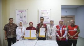 Kota Palembang menggandeng Rumah Sakit Permata Palembang melalui penandatanganan nota kesepahaman [Memorandum of Understanding/MoU] yang dirangkaikan dengan kegiatan donor darah, Kamis 22 Oktober 2026, di RS Permata Palembang.
